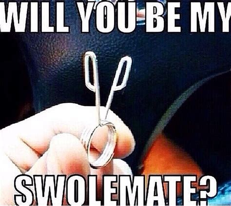 Will You Be My Swolemate