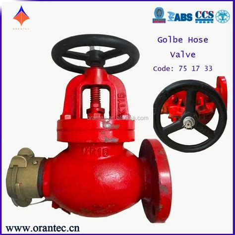 Marine Type Impa Code 751733 Jis 10k Dn65 Globe Fire Hose Valve Buy