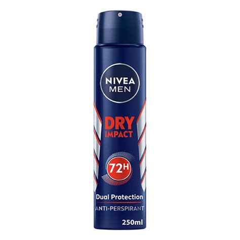 Nivea Men Dry Impact Anti Perspirant Deodorant Spray 250ml Allessentials