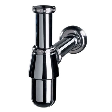 Siphon lavabo laiton réglable D32 avec sortie murale Wirquin 30719890