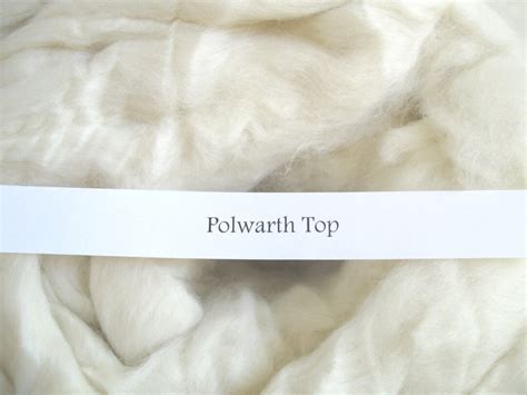 Polwarth Combed Top Wool Roving Undyed Wool Spinning Fiber For Dyeing