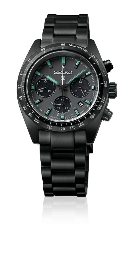 Seiko Prospex The Black Series Speedtimer Solar Chronograaf