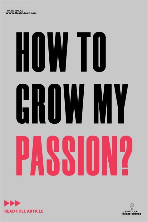 How To Grow My Passion Assertive Communication Passion Find My Passion