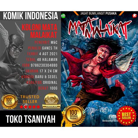 Jual Buku Komik Bumilangit Bumi Langit Koloni Mata Malaikat Ganes Th