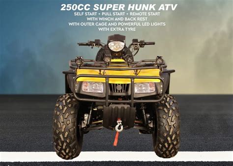 Cc Red Super Hunk Atv Motorcycle At Rs Atv Bike In Surat