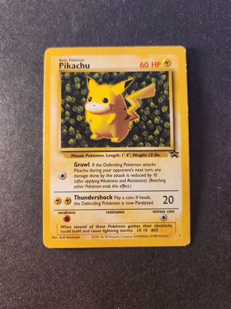 Pok Mon Tcg Pikachu Wizards Black Star Promos Regular Promo Lp Values