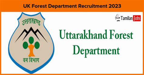 Uk Forest Department Recruitment Jrf Job Apply Offline