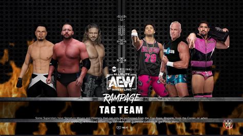 AEW Rampage Johnny TV QT Marshall Aaron Solow Vs The Acclaimed