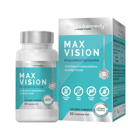 Max Vision Good Remedy Capsule Cosmopharm Dr Max Farmacie