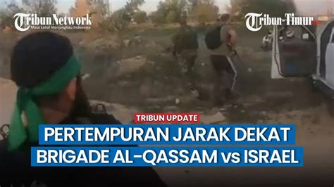 Menegangkan Brigade Al Qassam Rilis Video Pertempuran Jarak Dekat