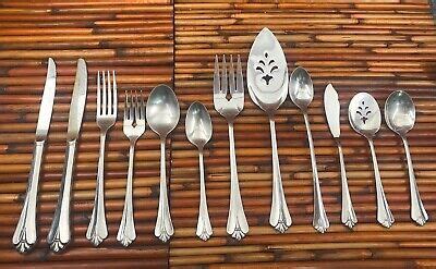 Oneida Community Royal Flute Glossy Stainless Flatware Choice