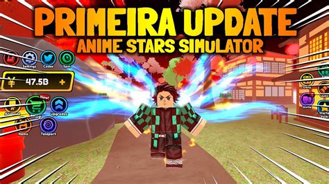 PRIMEIRA UPDATE DO ANIME STARS SIMULATOR ROBLOX YouTube