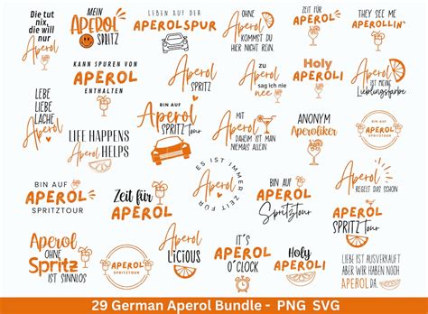 German Aperol Svg Png Bundle Holy Aperoli Svg Aperol Jaunt Svg Cricut