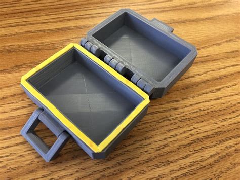 Print In Place Waterproof Box By Montiey Thingiverse Useful 3d