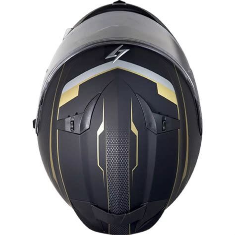 Casque Stormer Zs Miles Noir Or M Tal Mat Casque Int Gral