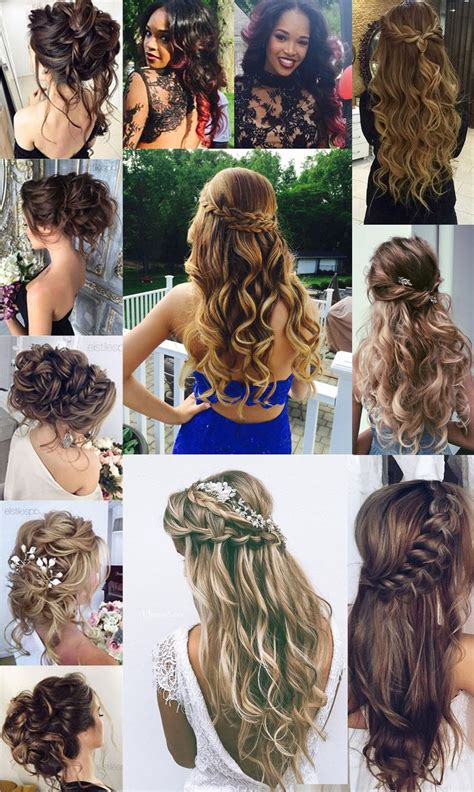 Homecoming Hairstyles For High Neck Dresses