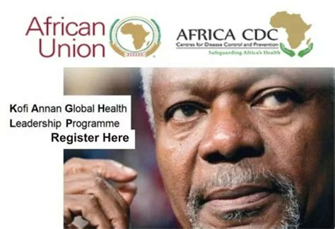 2023 AfricaCDC Kofi Annan Global Health Leadership Fellowship Program