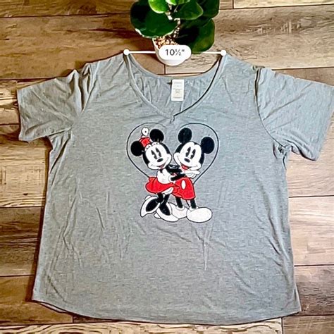 Disney Tops Vintage Disney Jerry Leigh Womans Mickey Minnie Mouse