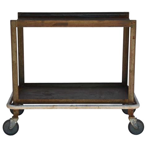 Industrial Storage Cart on Wheels at 1stDibs | industrial storage carts ...