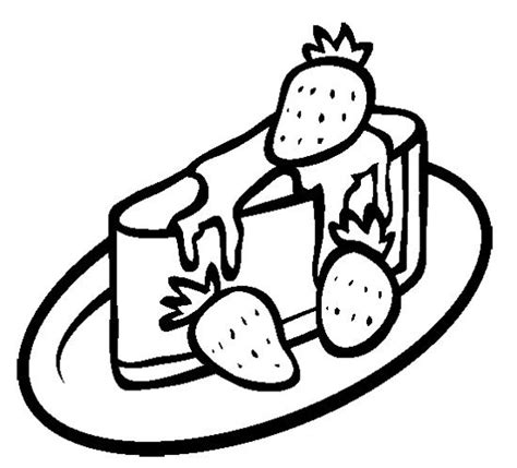 Cheesecake Coloring Sheets Coloring Pages