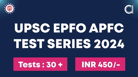 UPSC EPFO APFC Mock Test 2024 Series