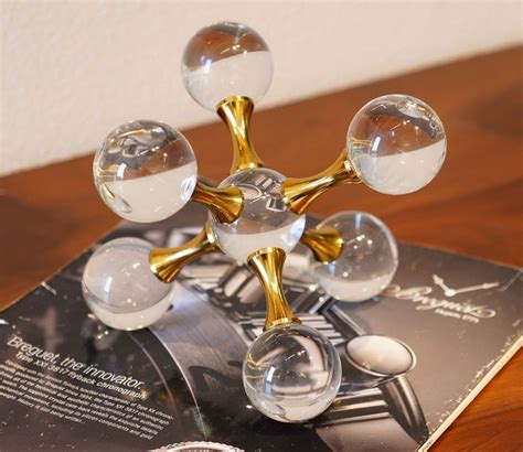 Buy Crystal Glass Balls Table Showpiece At Off Online Wooden Street