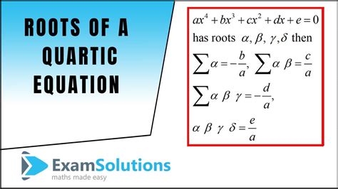 Quartic Equation