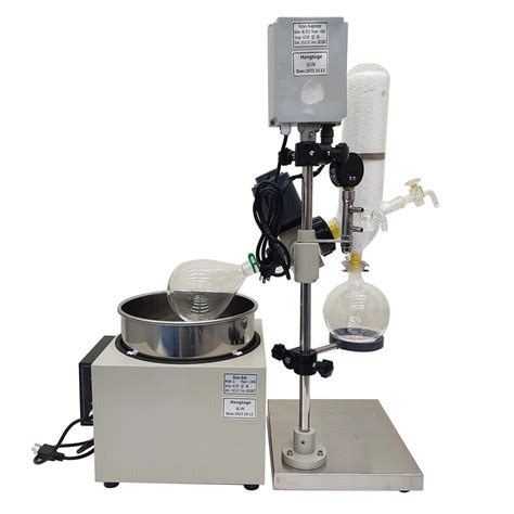 V L Rotary Evaporator Rotavapor Lab Equipment With Digital Heating