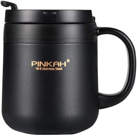 Insulated Coffee Mug Stainless Steel Thermal Mug With Handle And Lids