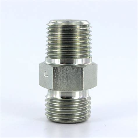 Flo S Parker Seal Lok Male Connector Orfs X Npt Steel Mro