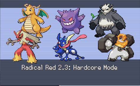 Radical Red Hardcore Mode Painfully Hard R PokemonHallOfFame