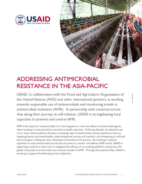 Addressing Antimicrobial Resistance In The Asia Pacific Fact Sheet