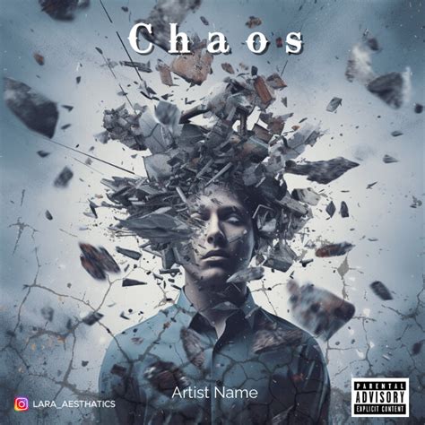 Chaos Album Cover Template Postermywall