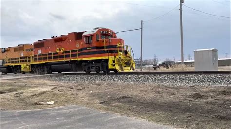 Mid Michigan Shore Railroad At 112th Avenue Youtube