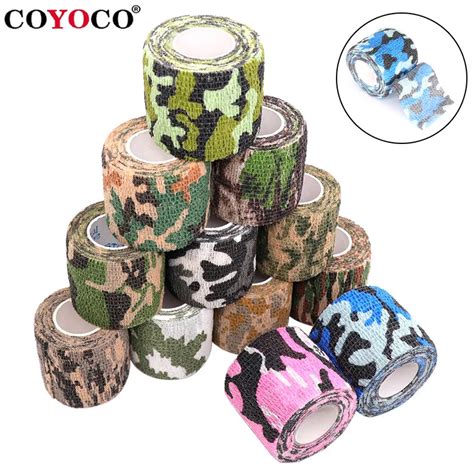 Camuflagem Elastoplast Bandage Bandagem El Stica Envolt Rio Auto