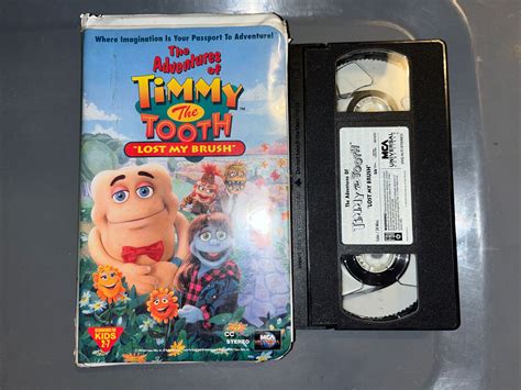 Adventures Of Timmy The Tooth The Lost My Brush Vhs