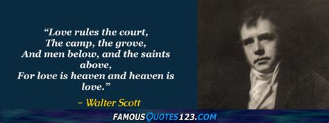 Walter Scott Quotes on Self Confidence, Ability, Life and Attitude