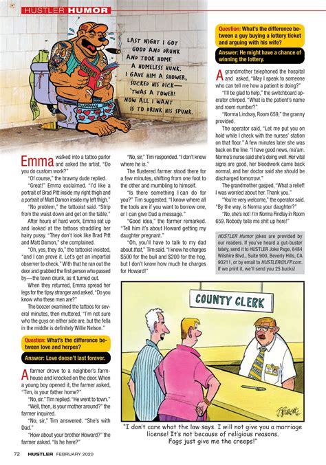 Hustler Magazine 2020 02 Hustler Magazine 2020 02 072 Porn Pic