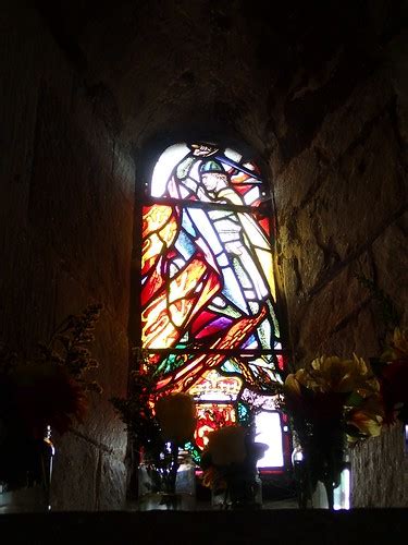 Stained Glass Window In St Margaret S Chapel Laura Horne Flickr