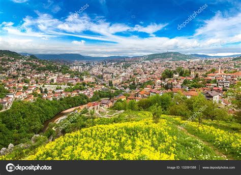 Panoramic View Of Sarajevo Stock Photo Bloodua 132091588