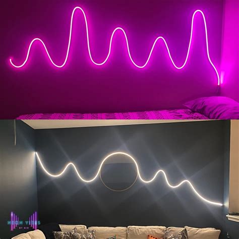 Neon Strip Lights LED Strip Light for Home Decor Single Color LED Strip ...