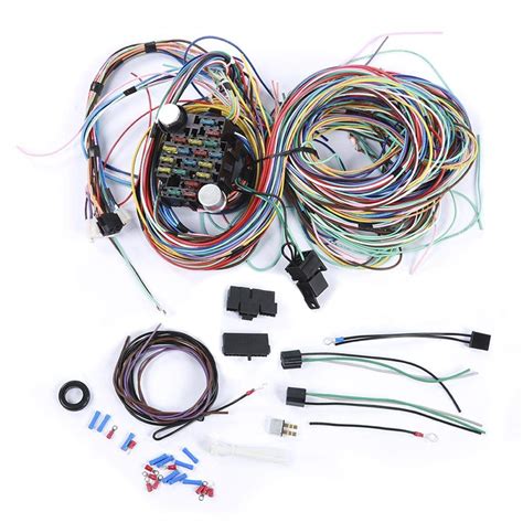 Amazon 21 Circuit Wiring Harness Kit Universal Ultra Long 21