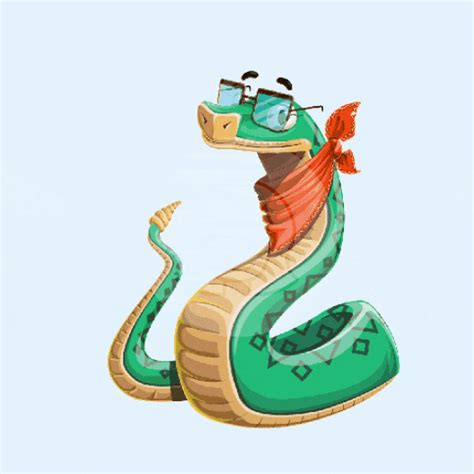 Cute Snake Cartoon Animated GIFs Collection | GraphicMama