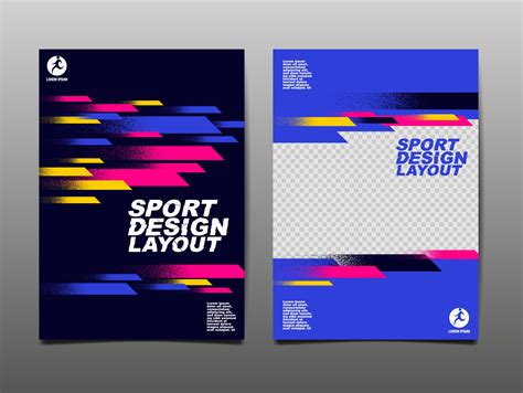 Sport Design Layout Template Design Sport Background Dynamic Poster