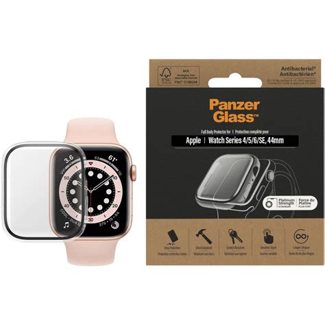 PanzerGlass Full Body Protector For Apple Watch 4 5 6 SE 44mm Clear