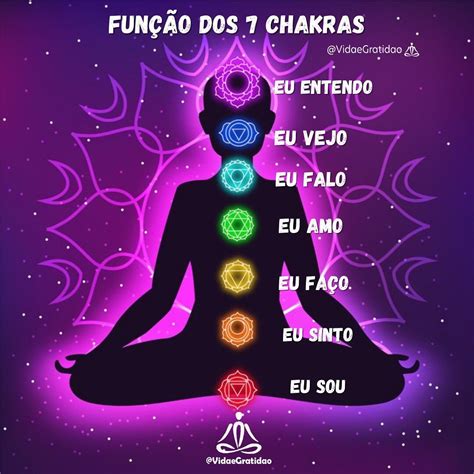 Vida E Gratid O On Instagram Chakra B Sico Eu Sou Est Associado