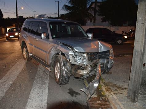 G Motorista N O V Placa De Pare E Provoca Acidente Em Jo O Pessoa