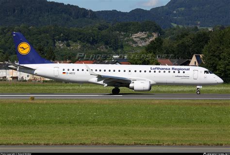 D AECC Lufthansa Regional Embraer ERJ 190LR ERJ 190 100 LR Photo By