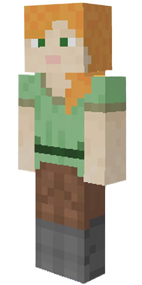 Minecraft Alex Skin PNG