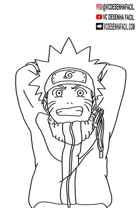DESENHO DO NARUTO CLÁSSICO | Naruto desenho, Draw naruto, Como desenhar ...